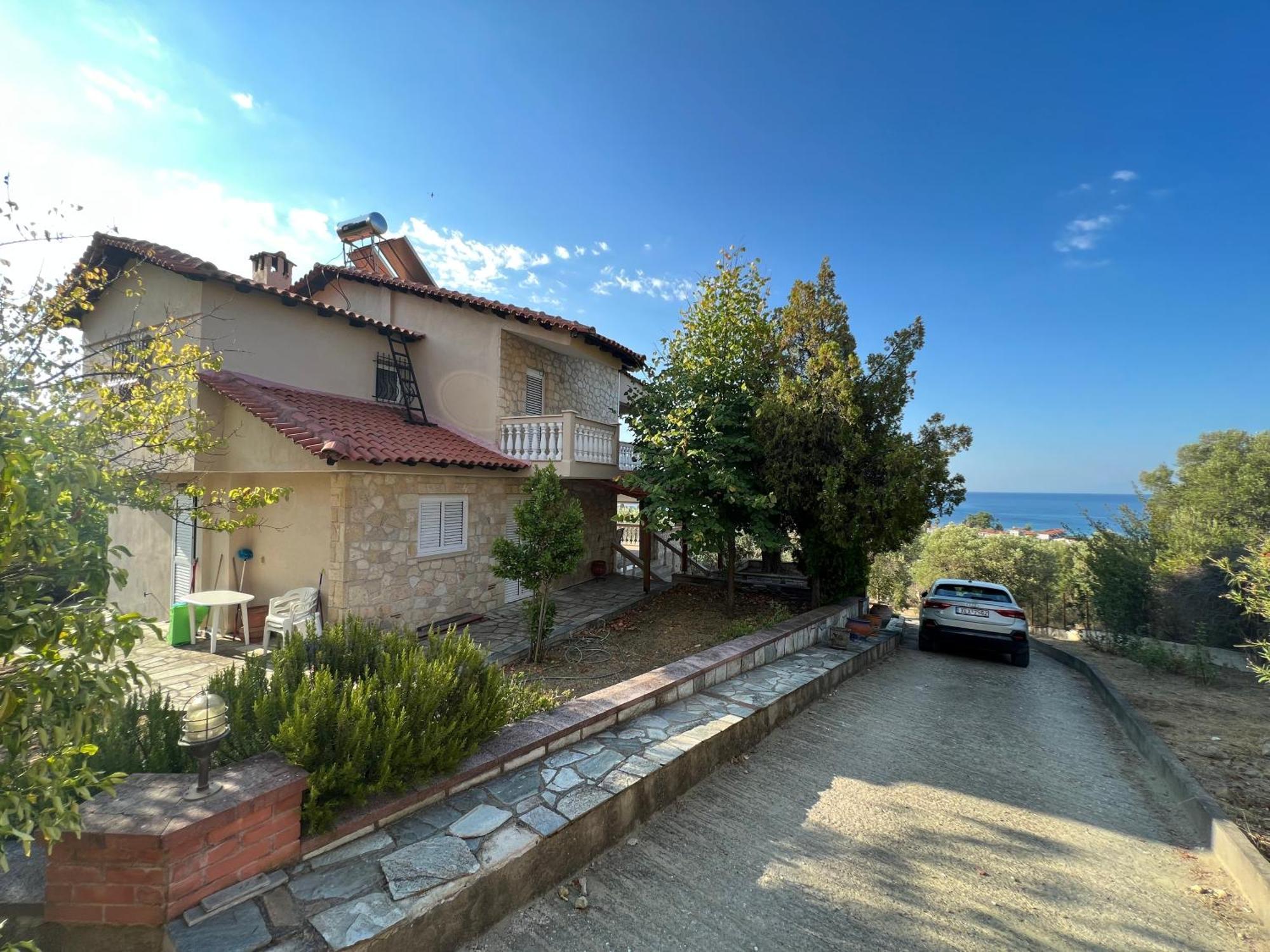 Olive Stone Villa Nea Skioni Bagian luar foto