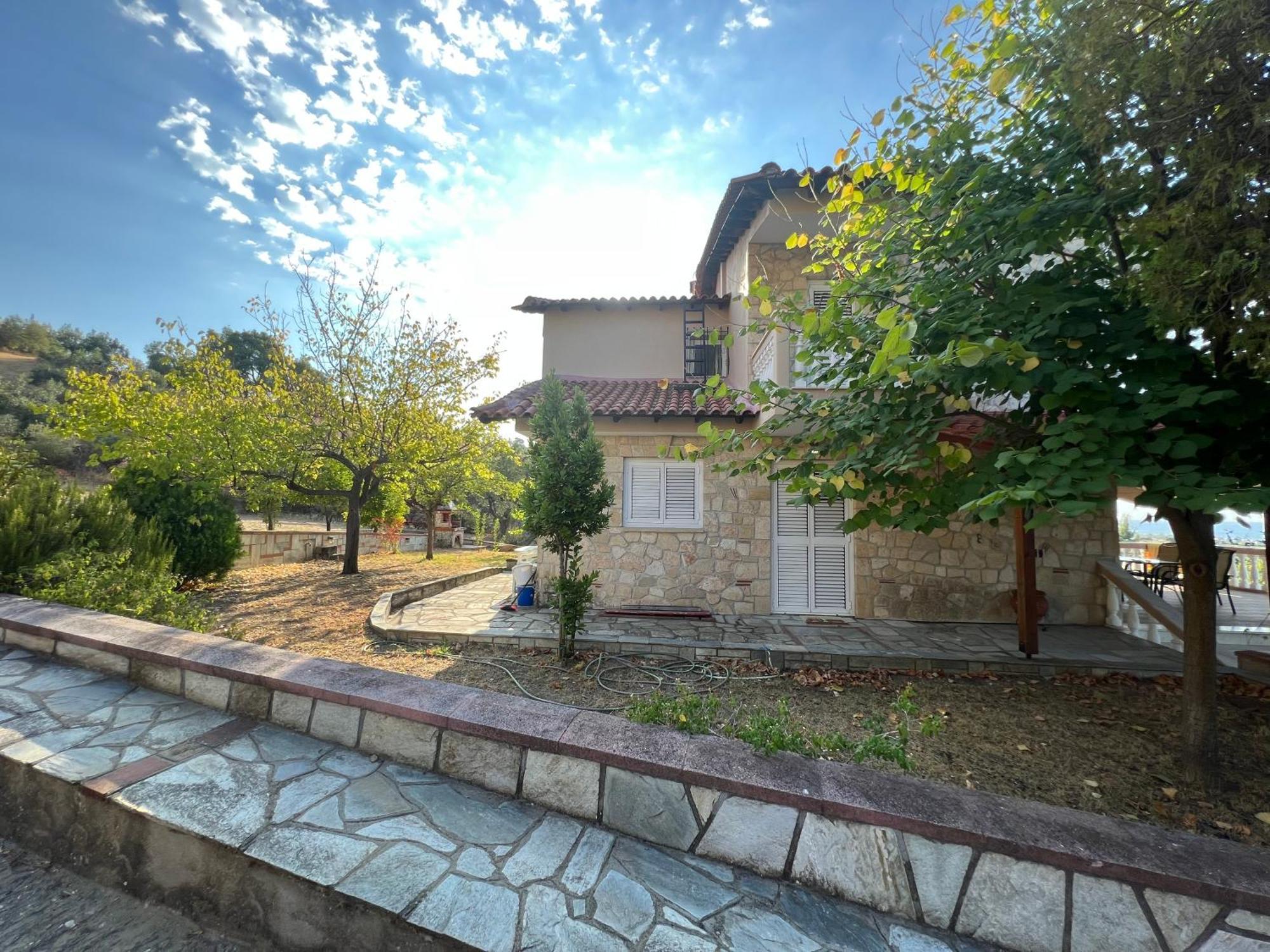 Olive Stone Villa Nea Skioni Bagian luar foto