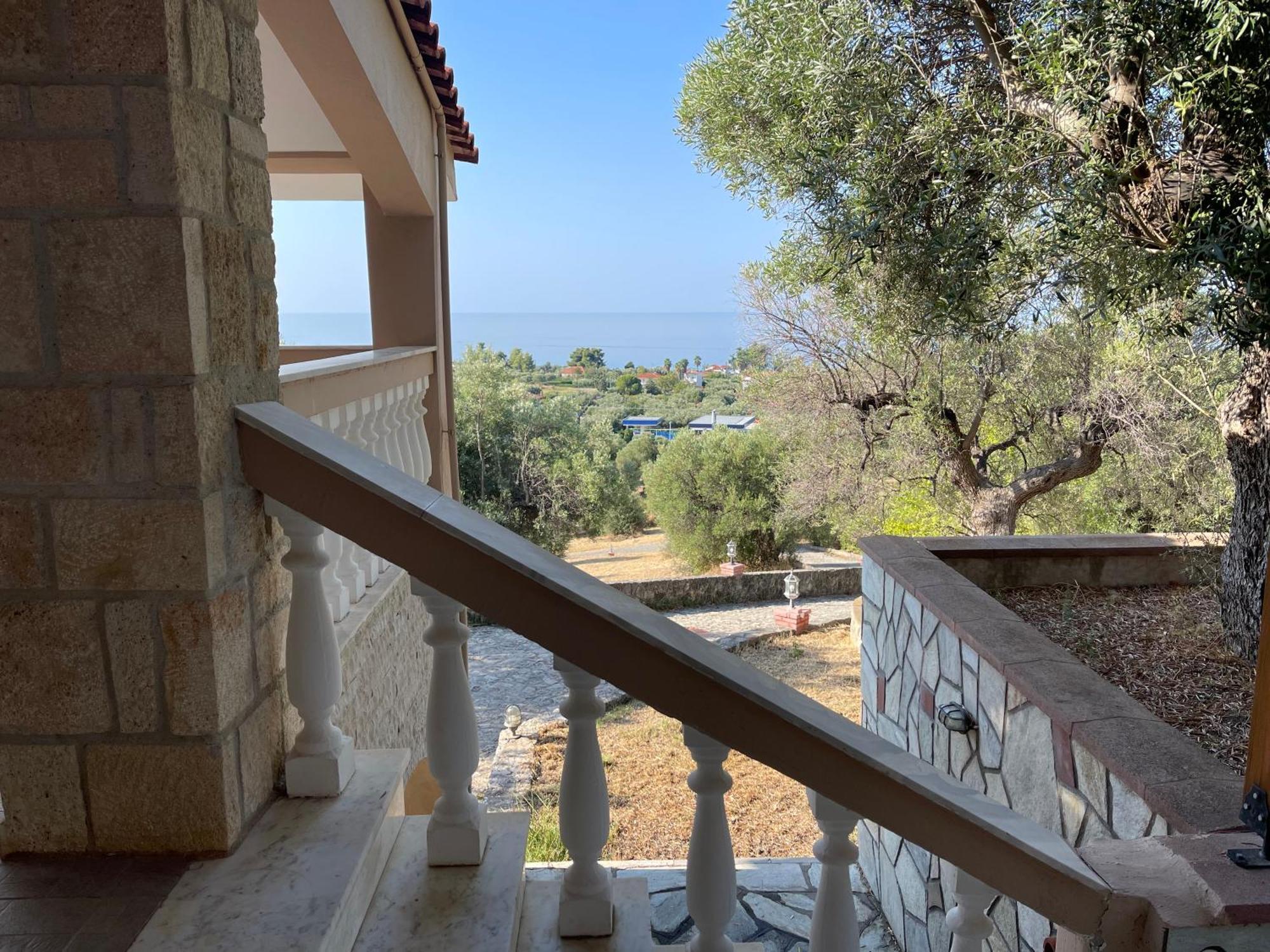 Olive Stone Villa Nea Skioni Bagian luar foto