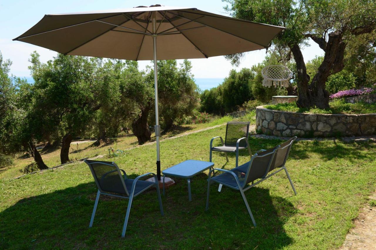 Olive Stone Villa Nea Skioni Bagian luar foto