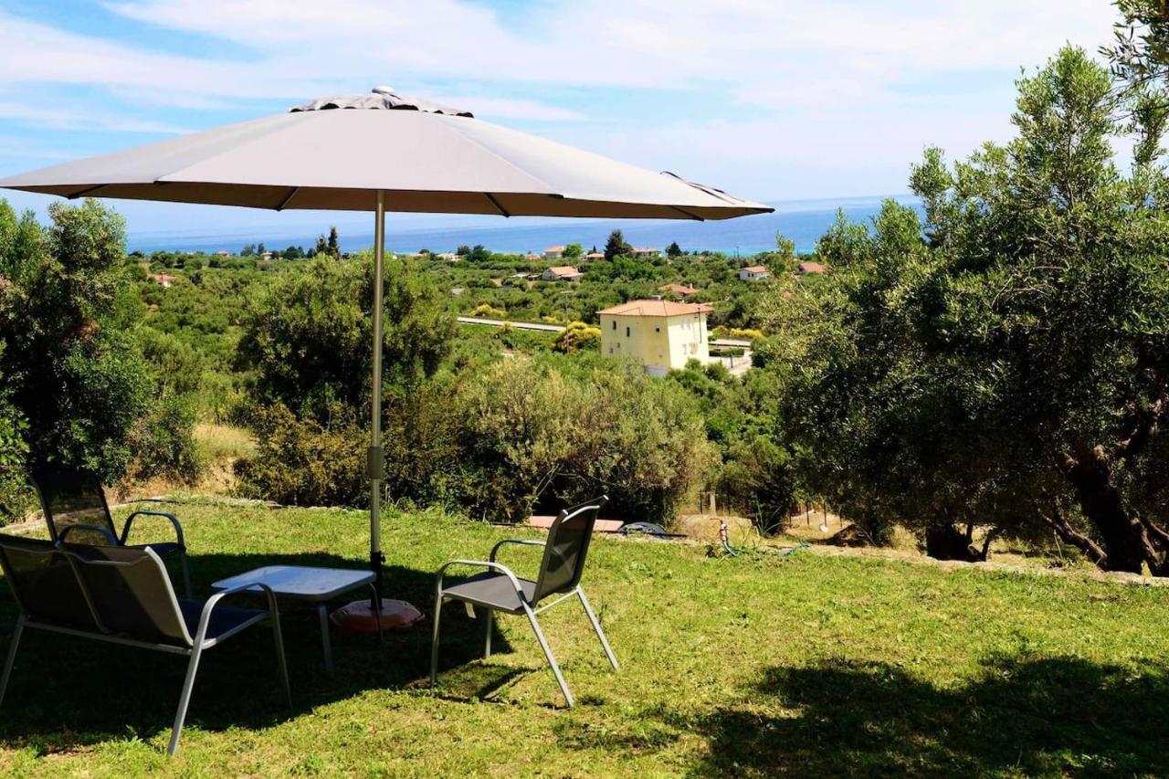 Olive Stone Villa Nea Skioni Bagian luar foto