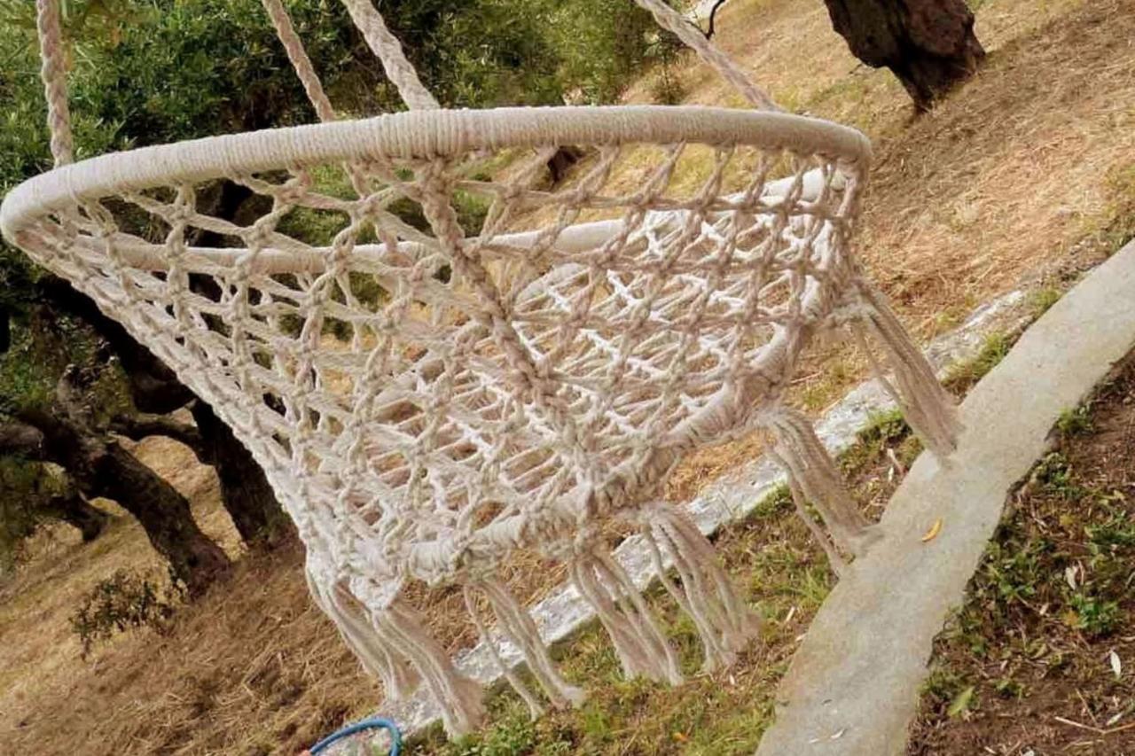 Olive Stone Villa Nea Skioni Bagian luar foto